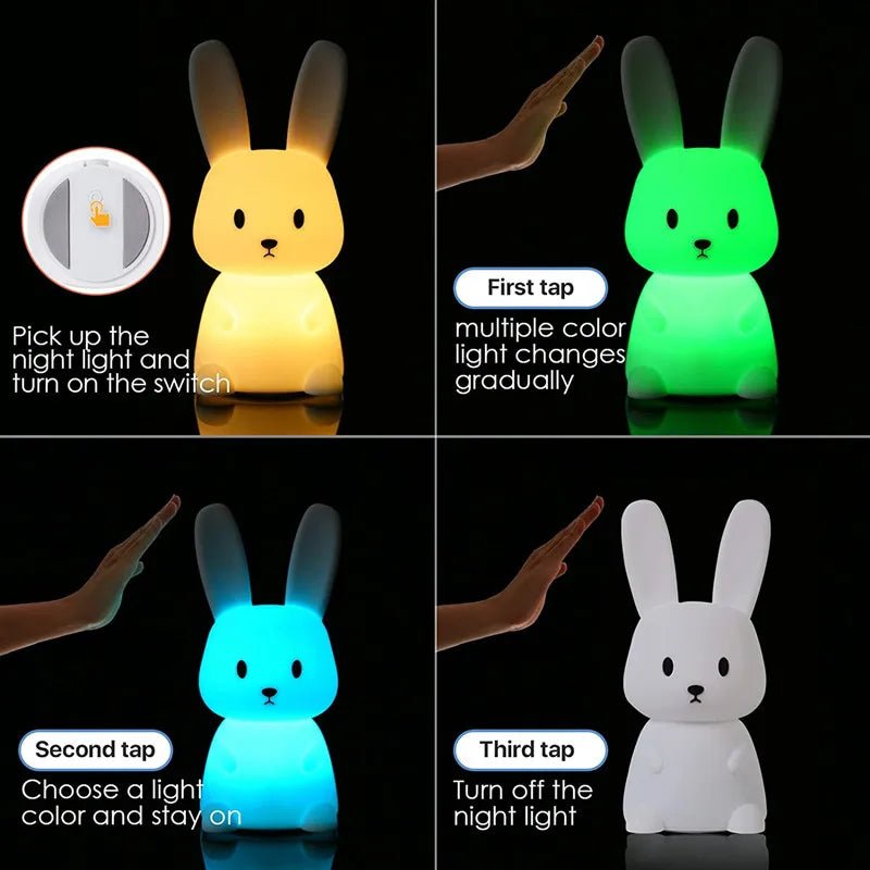 Cute Bunny Night Light - Casatrail.com