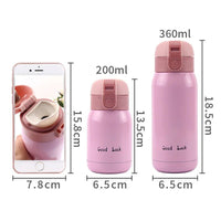 Thumbnail for Cute Candy Mini Thermos Cup with Cartoon Design Vacuum Flask - Casatrail.com