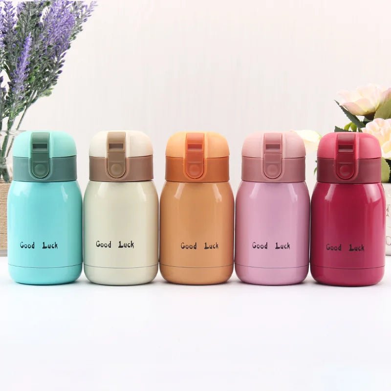 Cute Candy Mini Thermos Cup with Cartoon Design Vacuum Flask - Casatrail.com