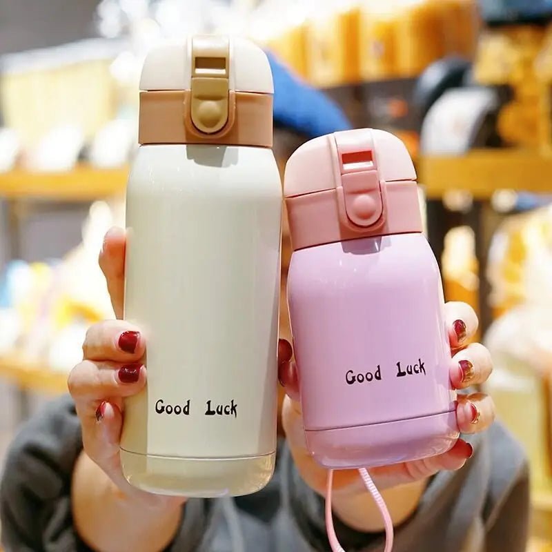 Cute Candy Mini Thermos Cup with Cartoon Design Vacuum Flask - Casatrail.com