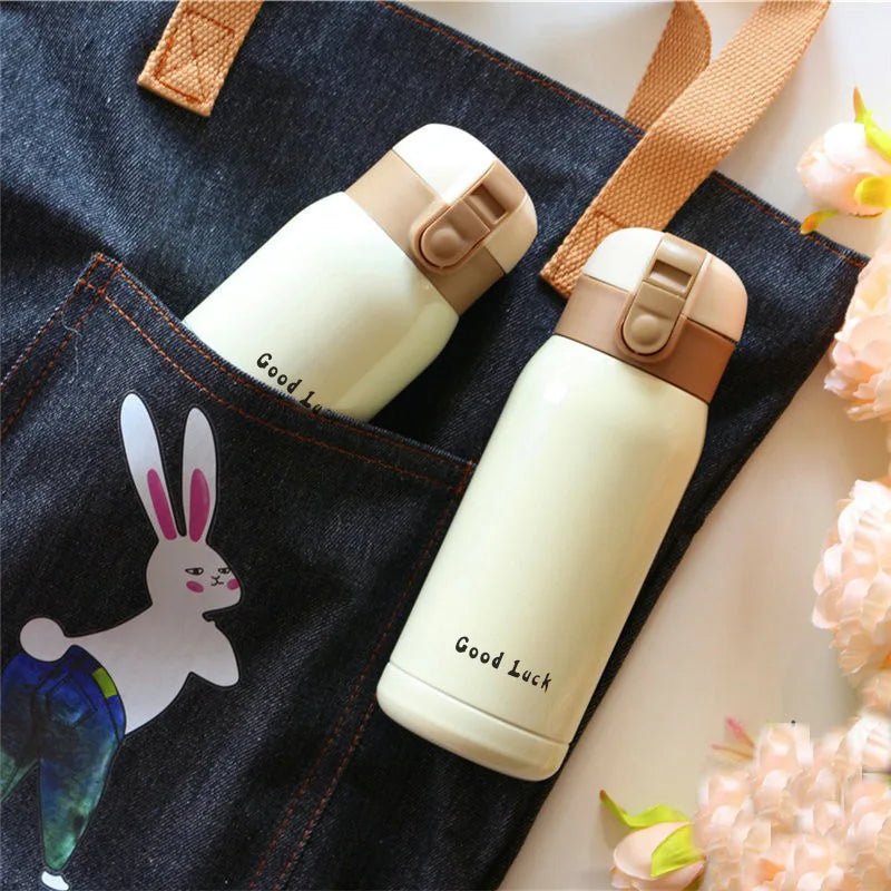 Cute Candy Mini Thermos Cup with Cartoon Design Vacuum Flask - Casatrail.com