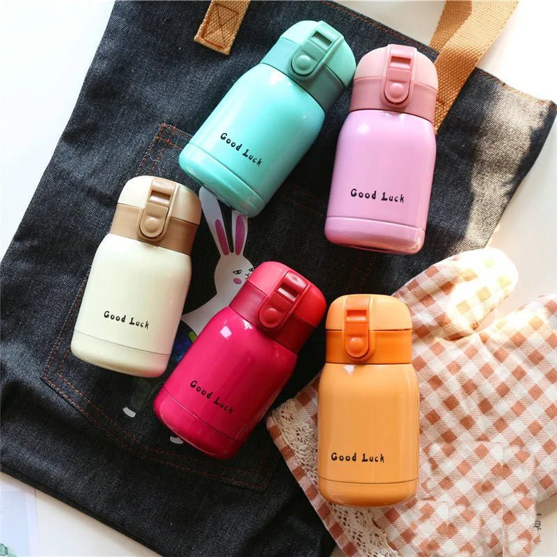 Cute Candy Mini Thermos Cup with Cartoon Design Vacuum Flask - Casatrail.com