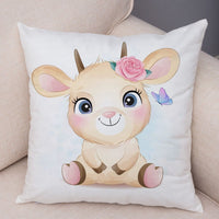 Thumbnail for Cute Cartoon Animal Pillowcase - Decorative Cushion Cover - Casatrail.com