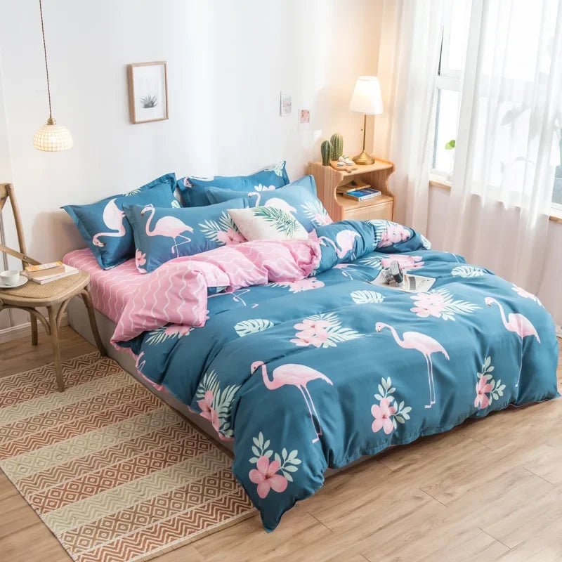 Cute Cartoon Print Duvet Cover - Casatrail.com