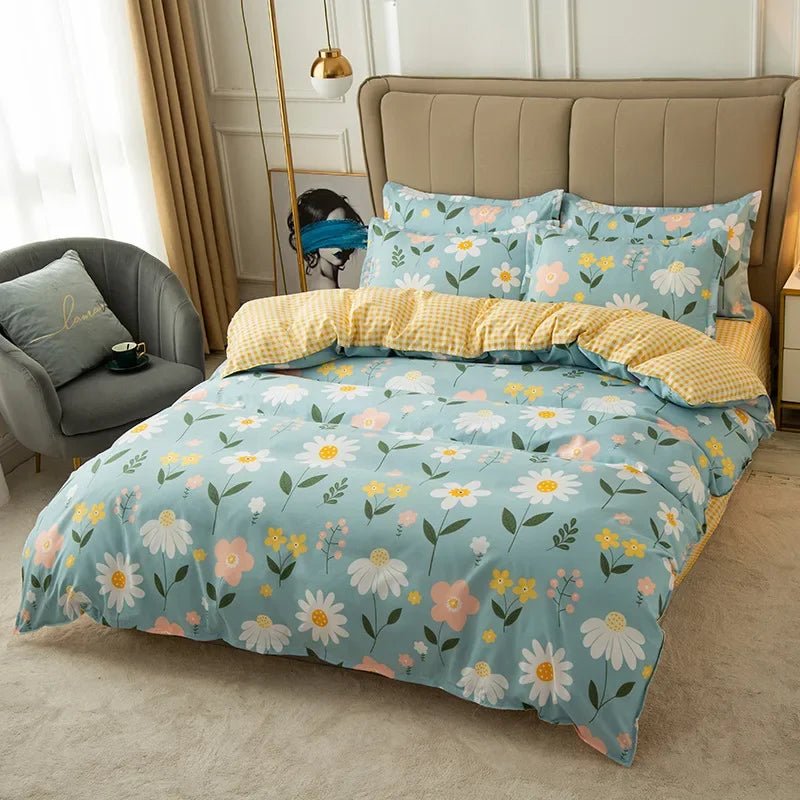 Cute Cartoon Print Duvet Cover - Casatrail.com