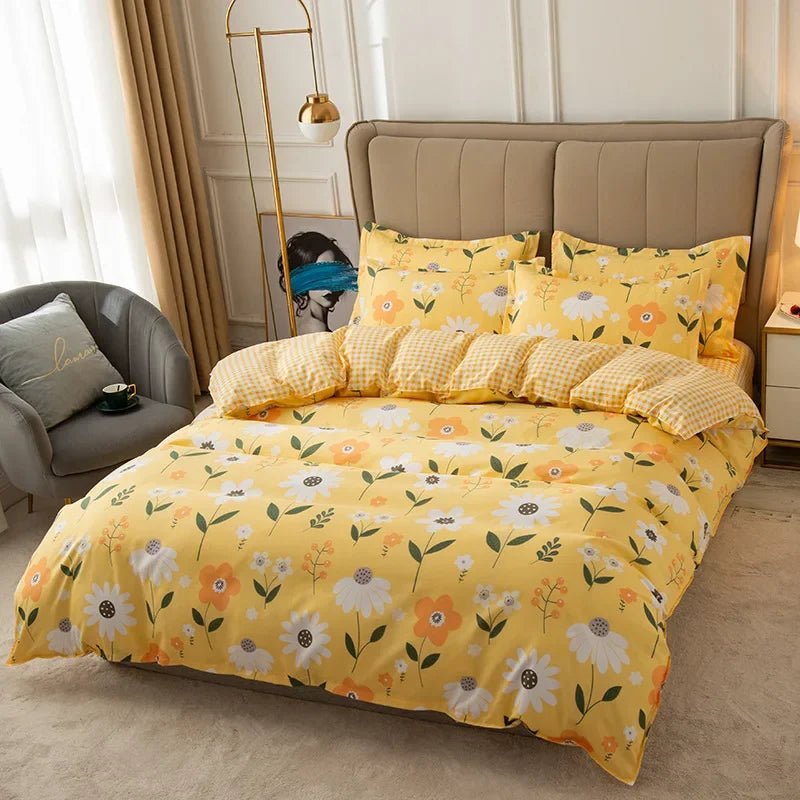 Cute Cartoon Print Duvet Cover - Casatrail.com