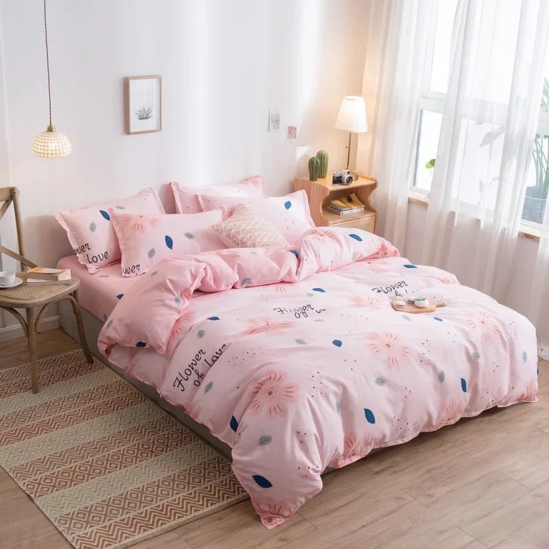 Cute Cartoon Print Duvet Cover - Casatrail.com