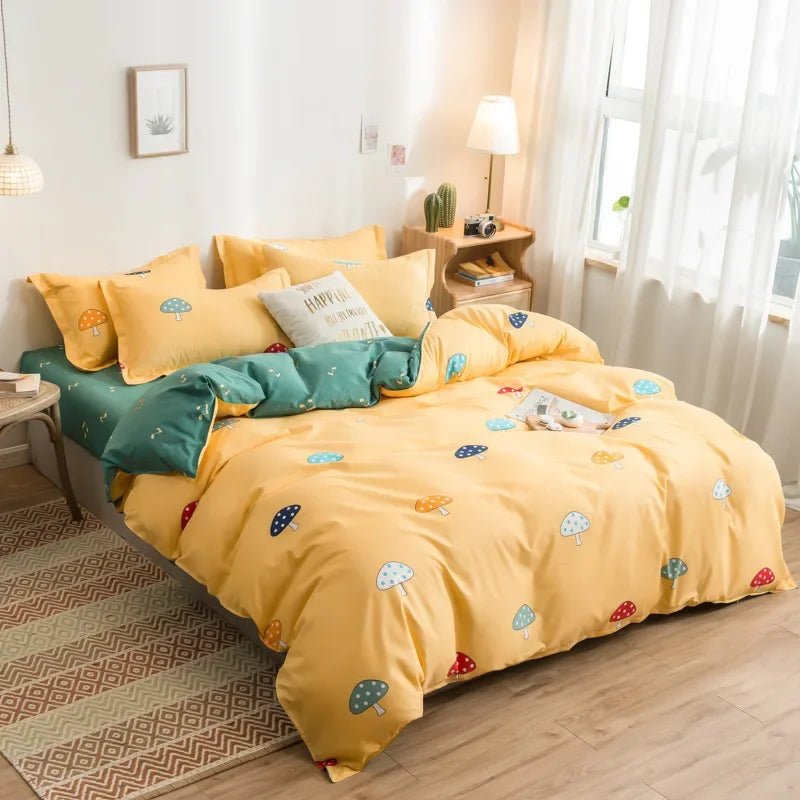 Cute Cartoon Print Duvet Cover - Casatrail.com