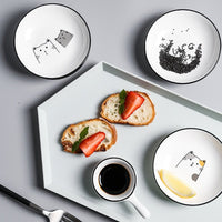 Thumbnail for Cute Cat Ceramic Seasoning Dish - Casatrail.com