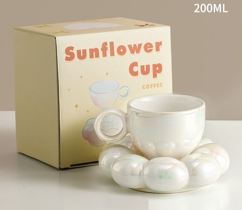 Cute Cloud Ceramic Mug Set 200ml - Casatrail.com