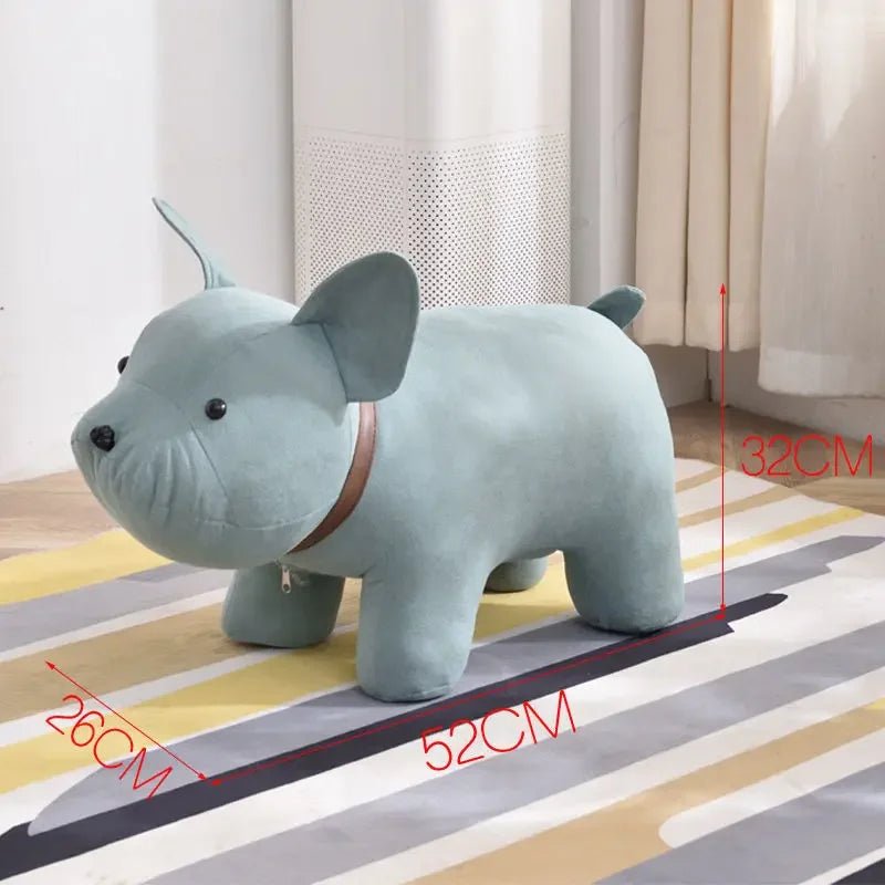 Cute Elephant Chair with Kids Stool - Casatrail.com