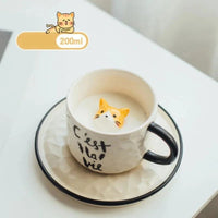 Thumbnail for Cute Kitten Ceramic Cat Claw Cup - Casatrail.com