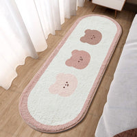Thumbnail for Cute Pink Hairy Bedroom Rug - Casatrail.com