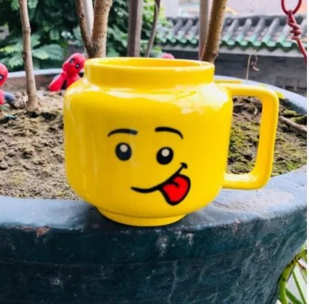 Cute Smiling Face Cartoon Coffee Mugs - Casatrail.com