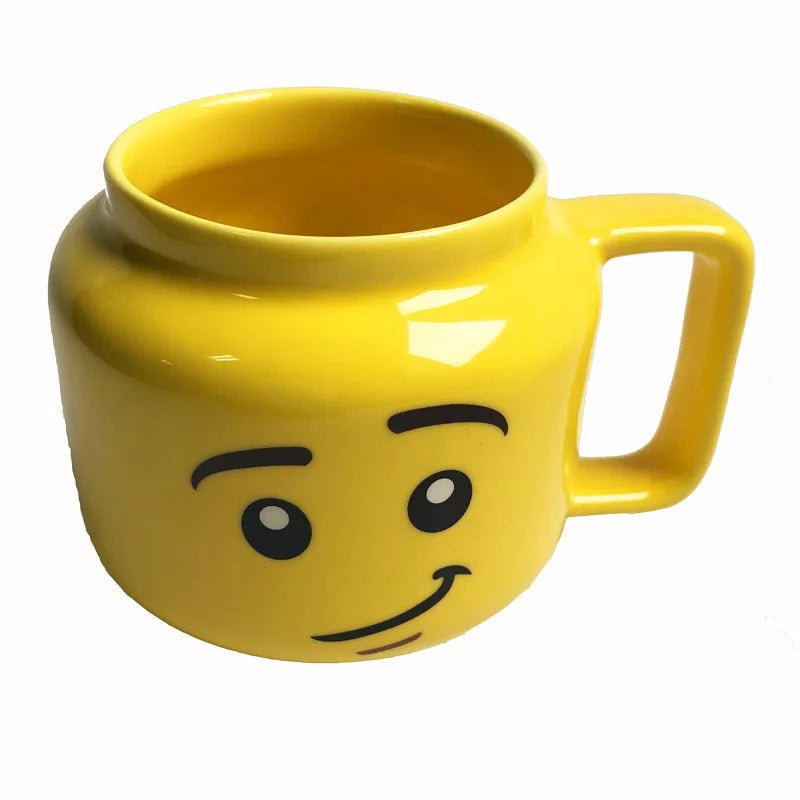 Cute Smiling Face Cartoon Coffee Mugs - Casatrail.com