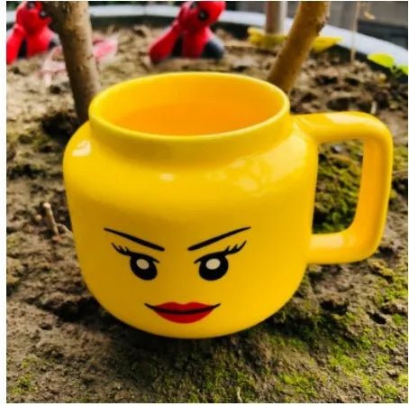 Cute Smiling Face Cartoon Coffee Mugs - Casatrail.com