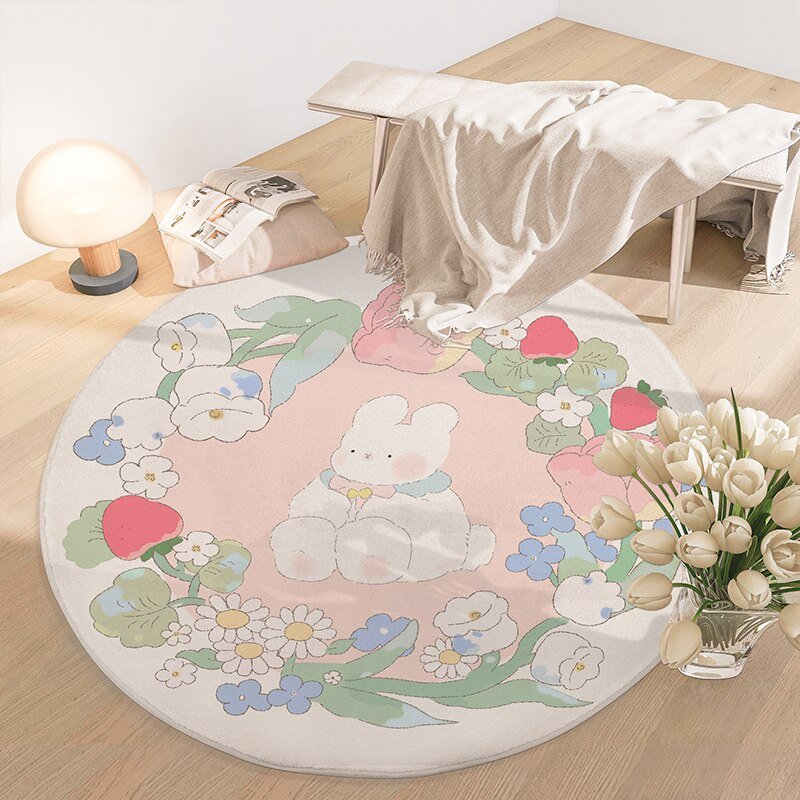 Cute Style Plush Bedroom Carpet - Casatrail.com