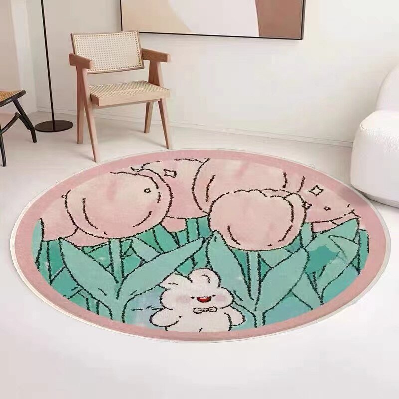 Cute Style Plush Bedroom Carpet - Casatrail.com