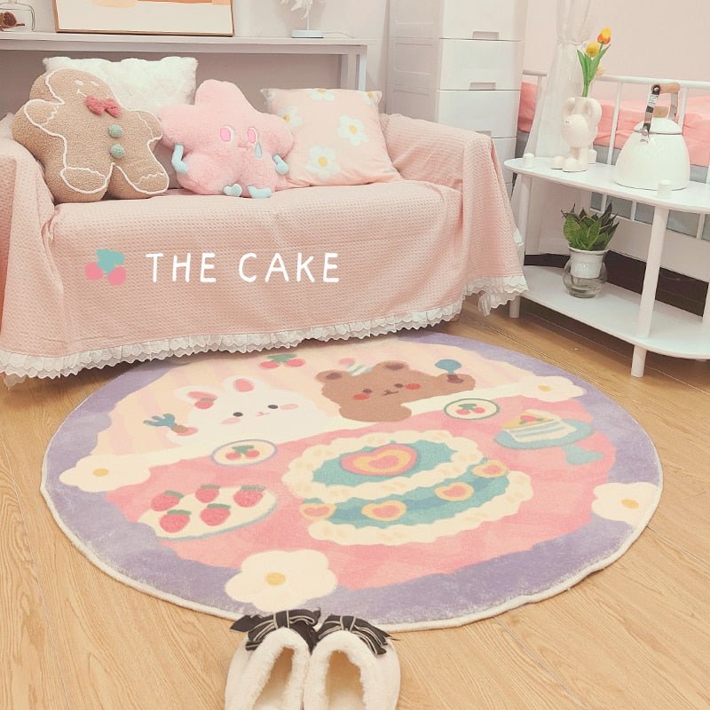 Cute Style Plush Bedroom Carpet - Casatrail.com