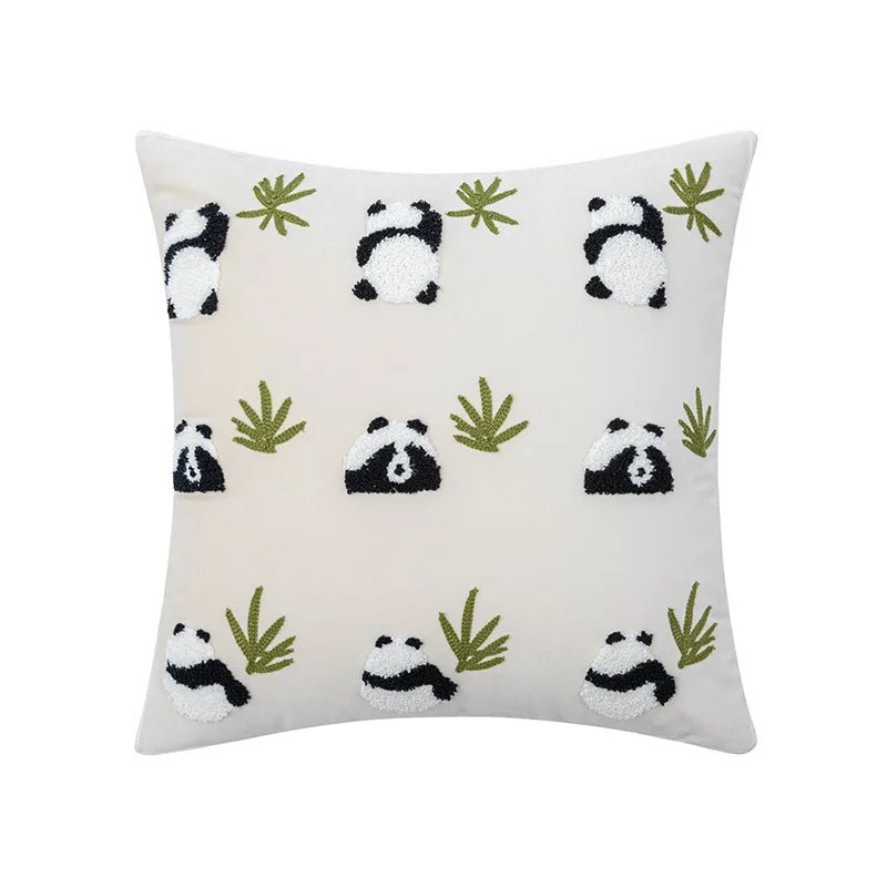 Cute Throw Pillow Cover For Sofa With Nordic Flower Design - Casatrail.com