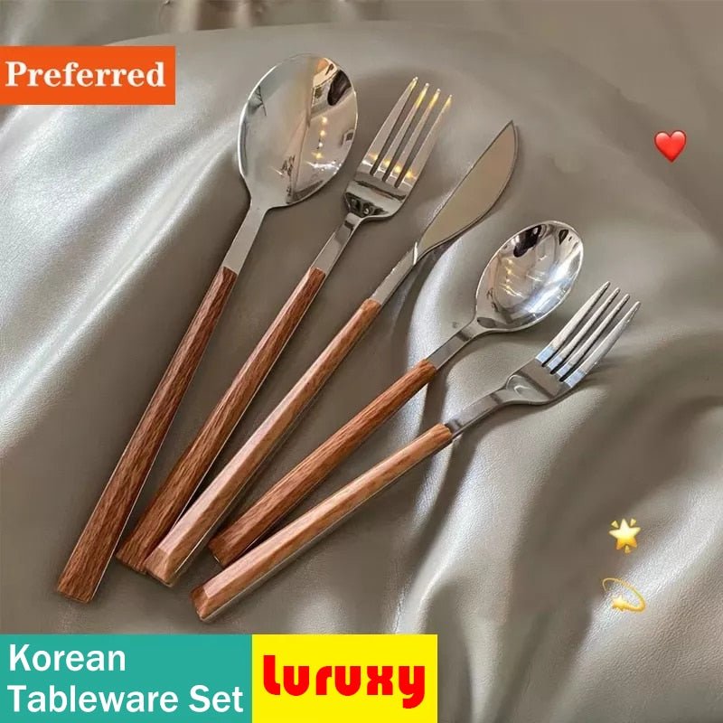 Cutlery Set for Korean Dinnerware - Casatrail.com