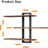 Thumbnail for Wooden Wall Storage Storage Small Shelf