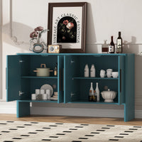 Thumbnail for 4-door Large Storage Retro Side Cabinet