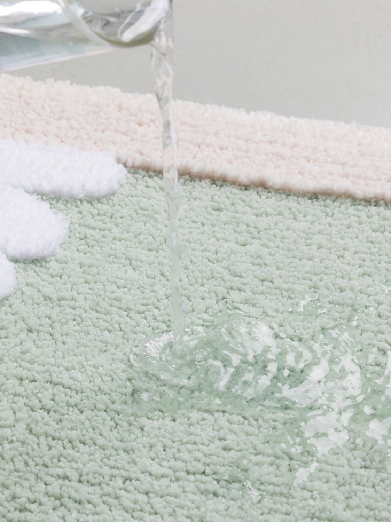 Daisy Non - Slip Bath Mat for Bathroom - Thickened and Fluffy - Casatrail.com