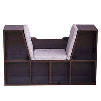 Thumbnail for Dark Brown 6 - Cube Kids Bookcase - Casatrail.com