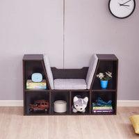 Thumbnail for Dark Brown 6 - Cube Kids Bookcase - Casatrail.com