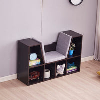 Thumbnail for Dark Brown 6 - Cube Kids Bookcase - Casatrail.com