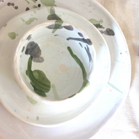 Thumbnail for Ceramic Handmade Soup Bowl in Watercolour Aesthetic