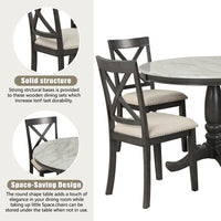 Thumbnail for 5 Pieces Dining Table And Chairs Set