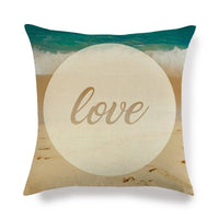 Thumbnail for Decorative Marine Pattern Throw Pillow Cover - Casatrail.com