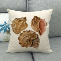 Thumbnail for Decorative Marine Pattern Throw Pillow Cover - Casatrail.com