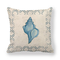 Thumbnail for Decorative Marine Pattern Throw Pillow Cover - Casatrail.com