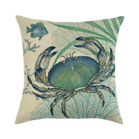 Thumbnail for Decorative Marine Pattern Throw Pillow Cover - Casatrail.com