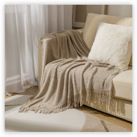 Decorative Thickened Knitted Blanket - Casatrail.com