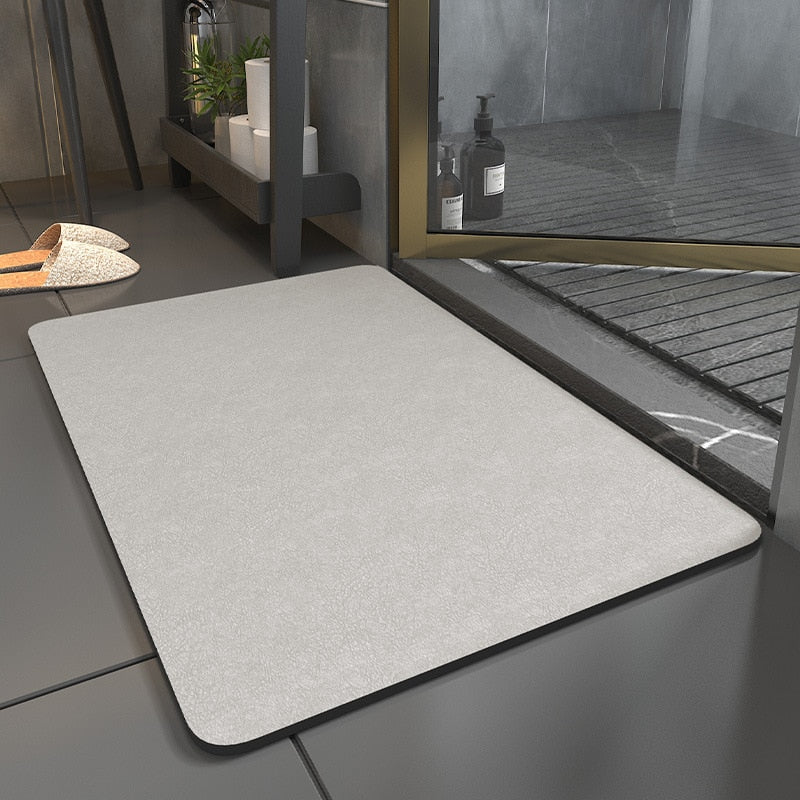 Diatomaceous Soft Quick Dry Bathroom Mats - Casatrail.com