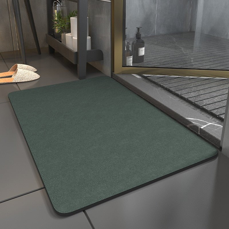 Diatomaceous Soft Quick Dry Bathroom Mats - Casatrail.com