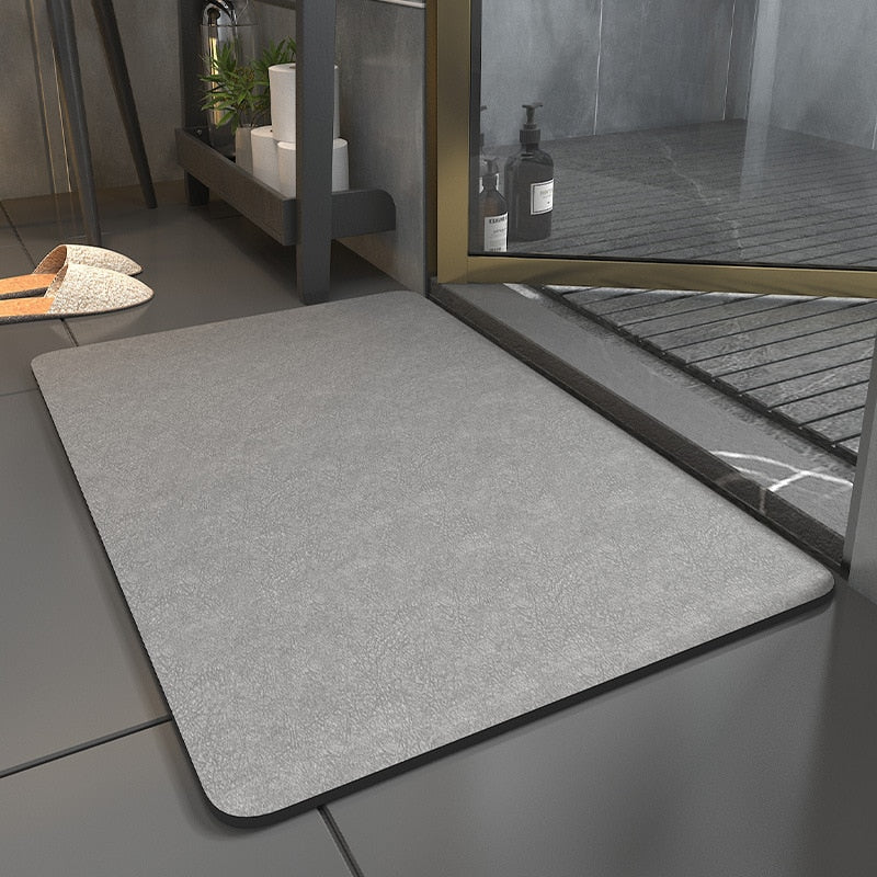 Diatomaceous Soft Quick Dry Bathroom Mats - Casatrail.com