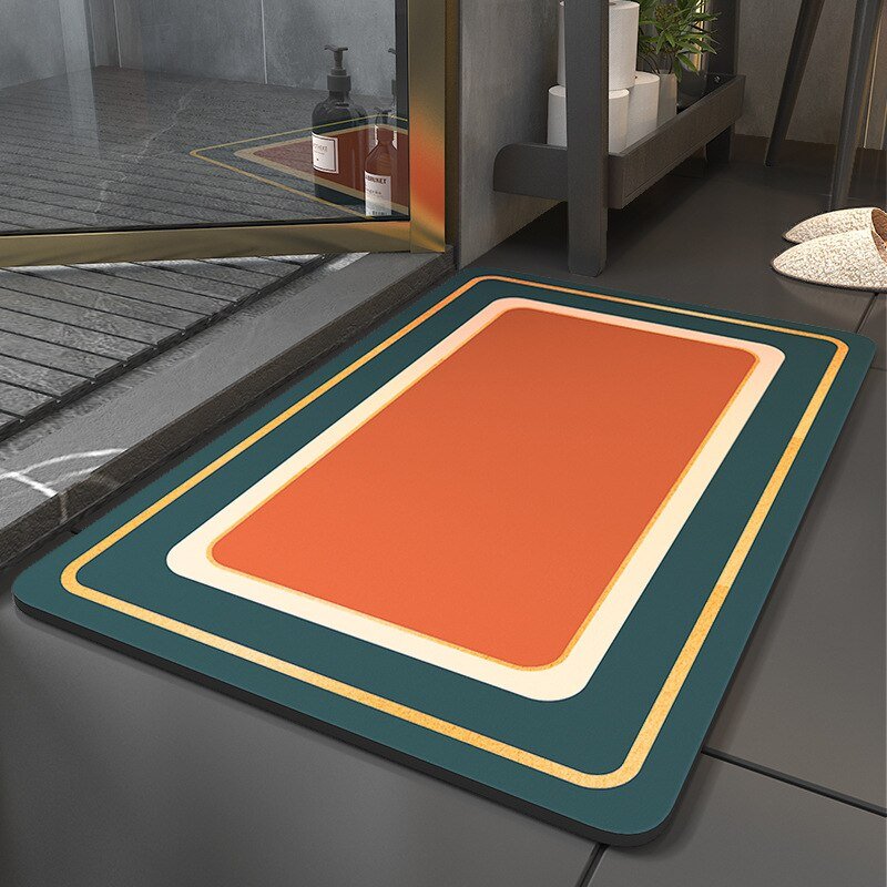 Diatomite Absorbent Non - slip Bath Mat - Casatrail.com