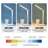 Thumbnail for Dimmable LED Table Lamp with USB Charging - Casatrail.com