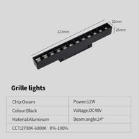 Thumbnail for Dimmable Magnetic Track Light - Casatrail.com