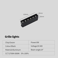 Thumbnail for Dimmable Magnetic Track Light - Casatrail.com