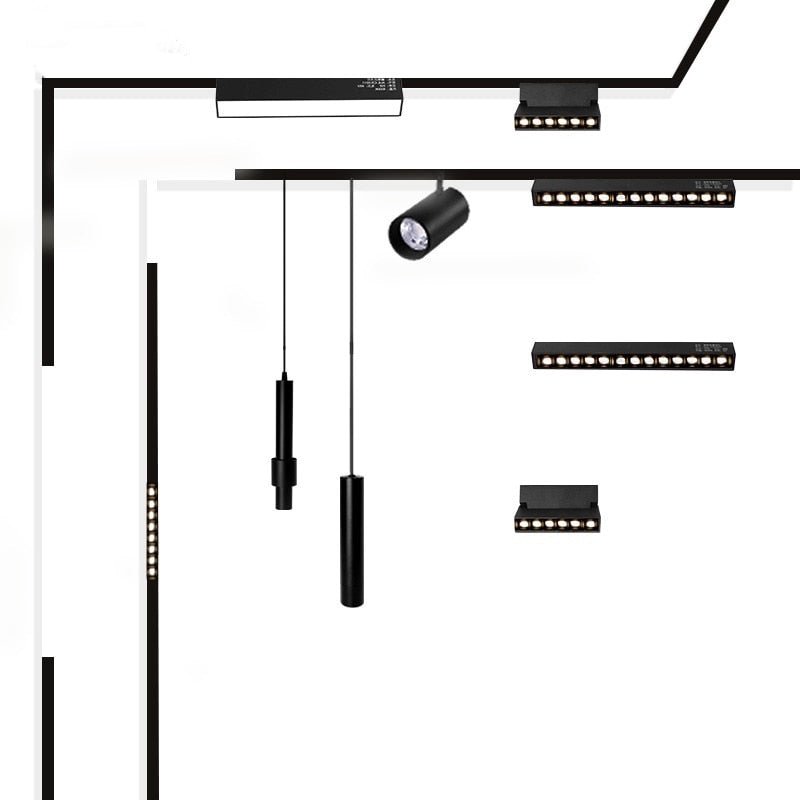 Dimmable Magnetic Track Light - Casatrail.com