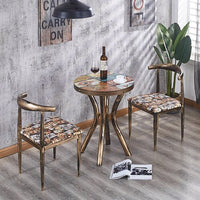 Thumbnail for Dining Table Set with Metal Legs - Casatrail.com