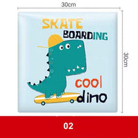 Thumbnail for Dinosaur Bed Headboard Wall Sticker for Kids Room - Casatrail.com