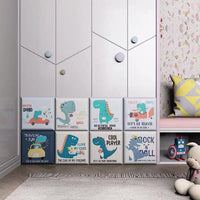 Thumbnail for Dinosaur Bed Headboard Wall Sticker for Kids Room - Casatrail.com