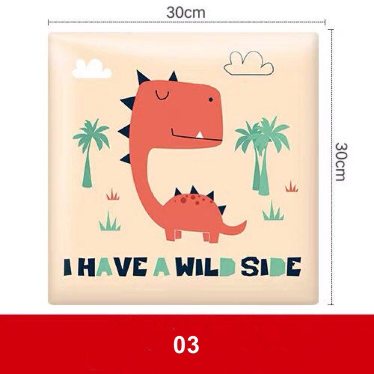 Dinosaur Bed Headboard Wall Sticker for Kids Room - Casatrail.com